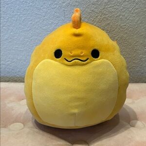 Squishmallows Onel Orange Eel Plush